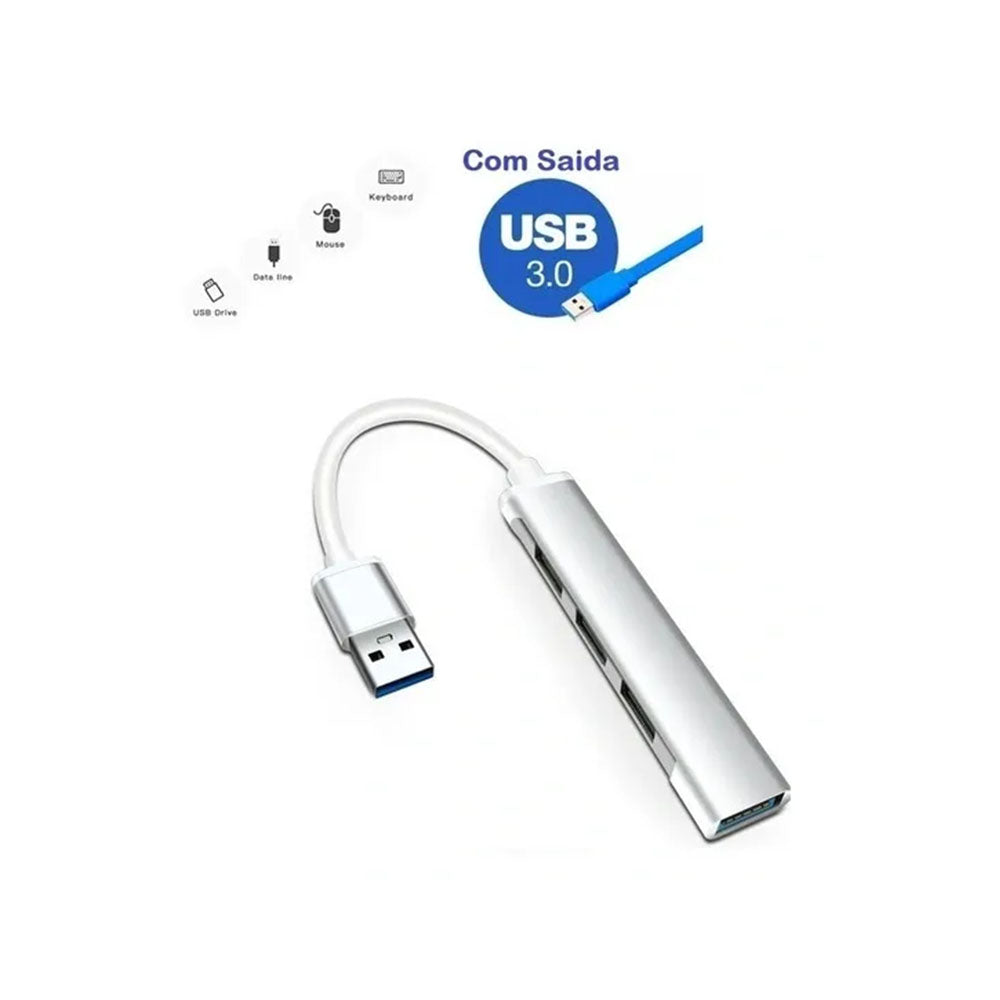 Hub Usb 4 Portas USB 3.0 Bommax - BM-A057