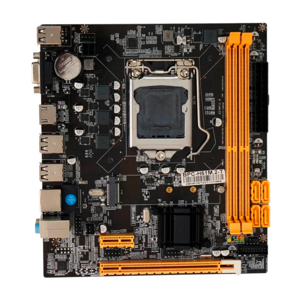 Placa Mae BrazilPC BPC-H61M.2-T Intel Lga 1155 2xDDR3 Hdmi Vga