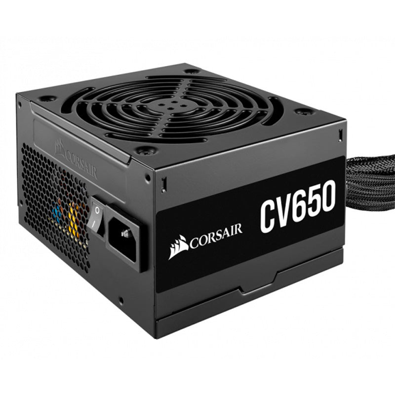 Fonte Real Atx 650w Corsair Cv Series 80 Plus Bronze Pfc Ativo CV650 - CP-9020236-BR