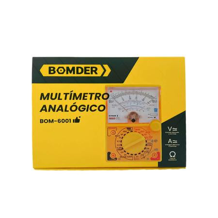Multimetro Analógico Bomder - BOM-6001 Truedata