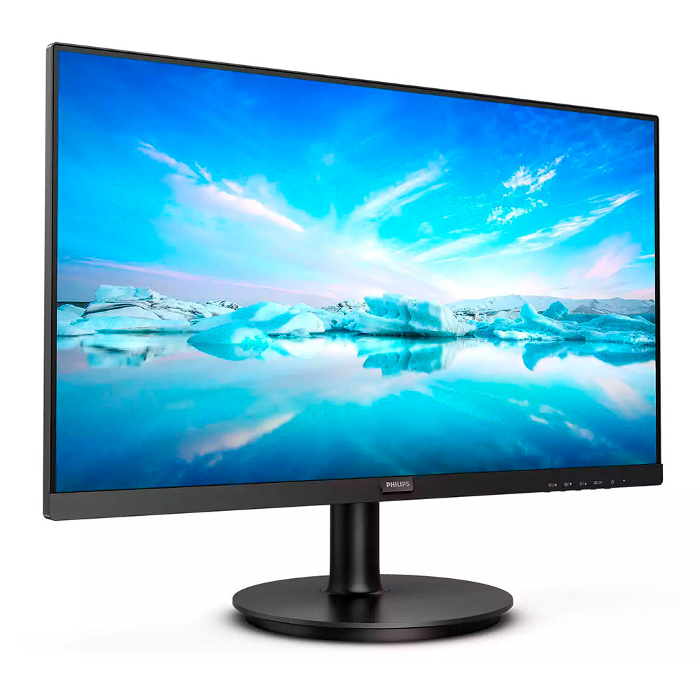 Monitor Led 21.5 Pols Philips 1920 x 1080 Full Hd Hdmi Vga C/ Saída de Áudio Preto - 221V8L