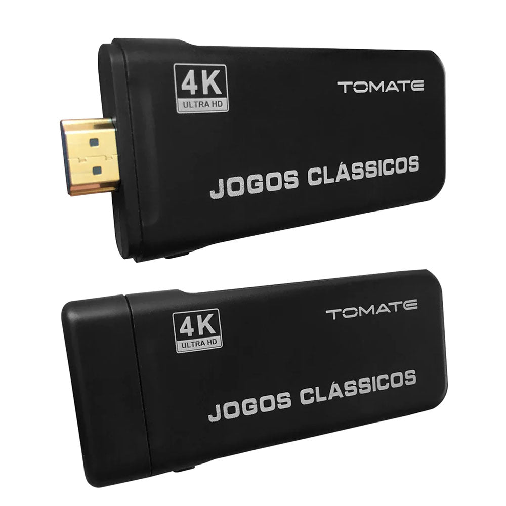 Console Video Game Retrô Stick C/ 2 Controles Wireless Tomate - MAY-004 / MAY-100
