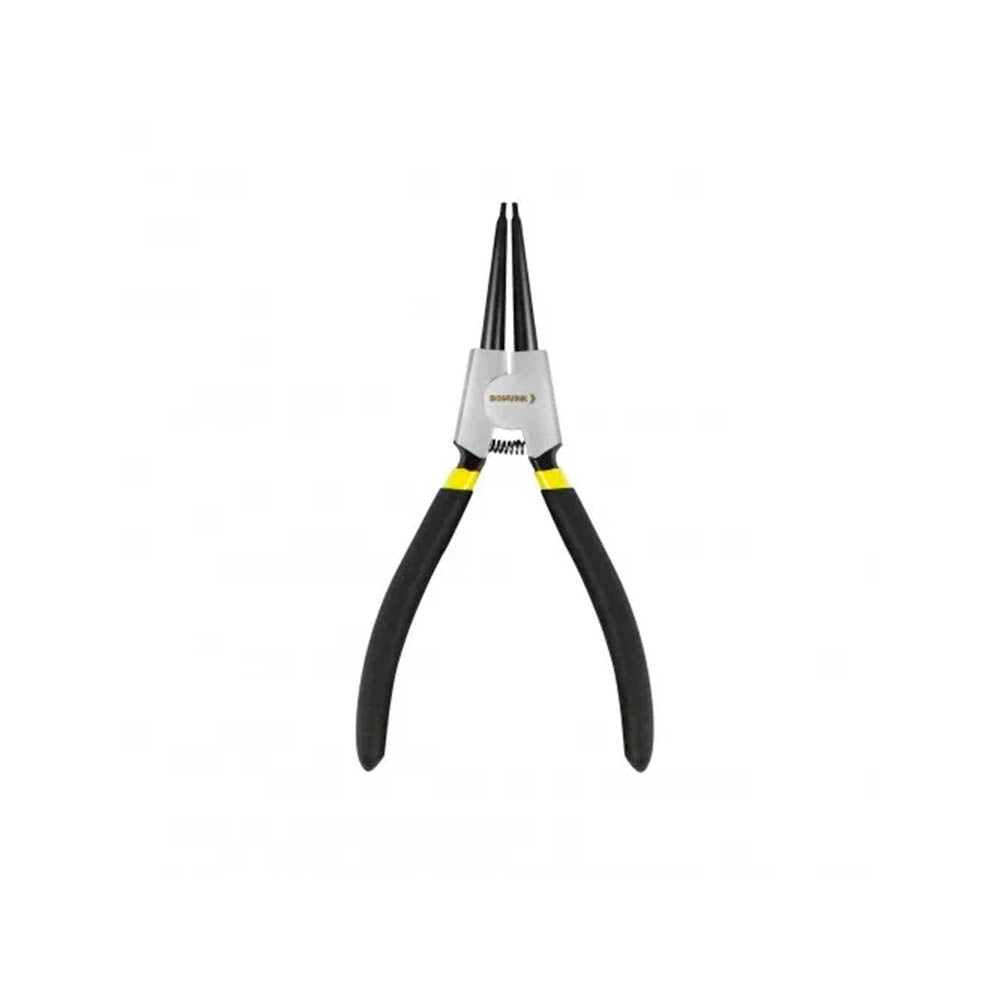 Alicate De Retenção Rápida para Anéis Interno Bico Reto 7'' BomVink - BOM-1613