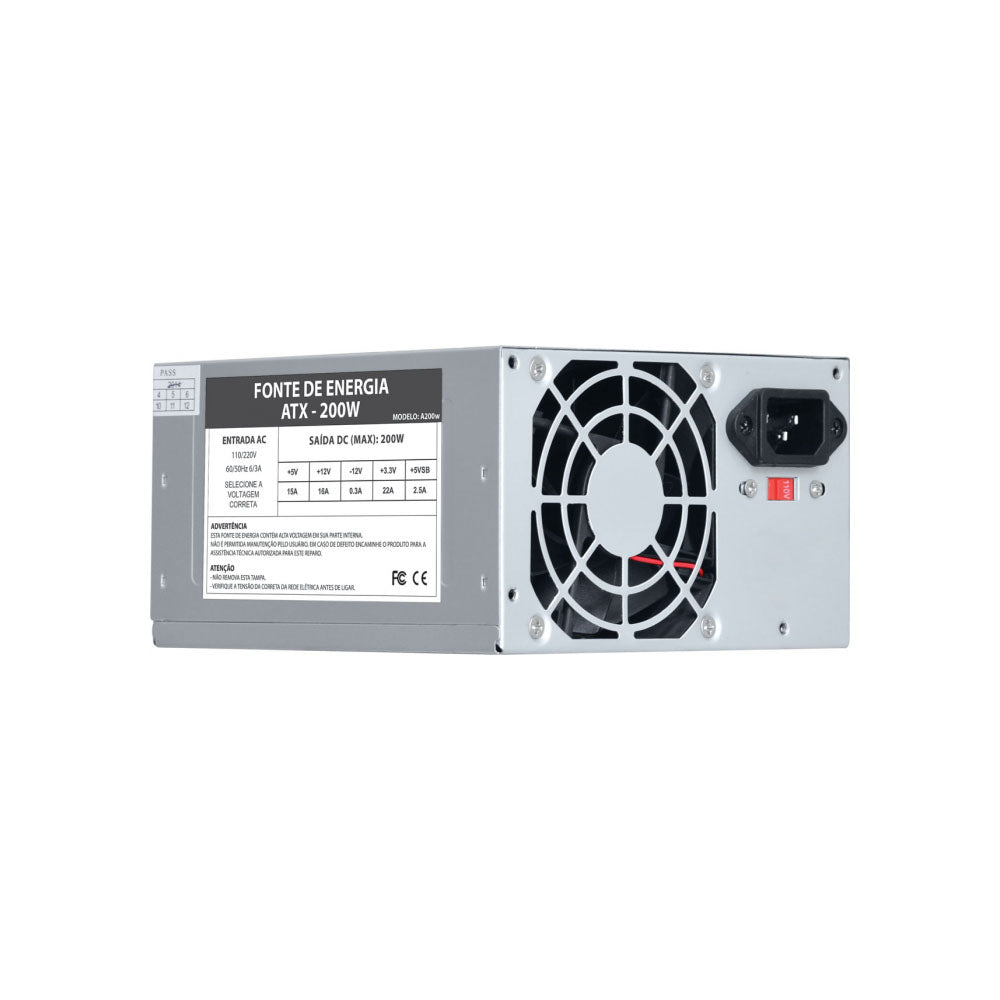 Fonte Atx 200w Vinik VKOEM - 24821