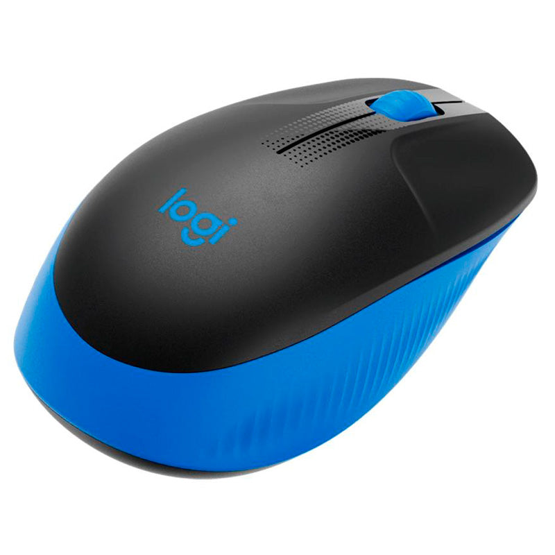 Mouse Sem Fio Logitech M190 Azul / Preto - 910-005903