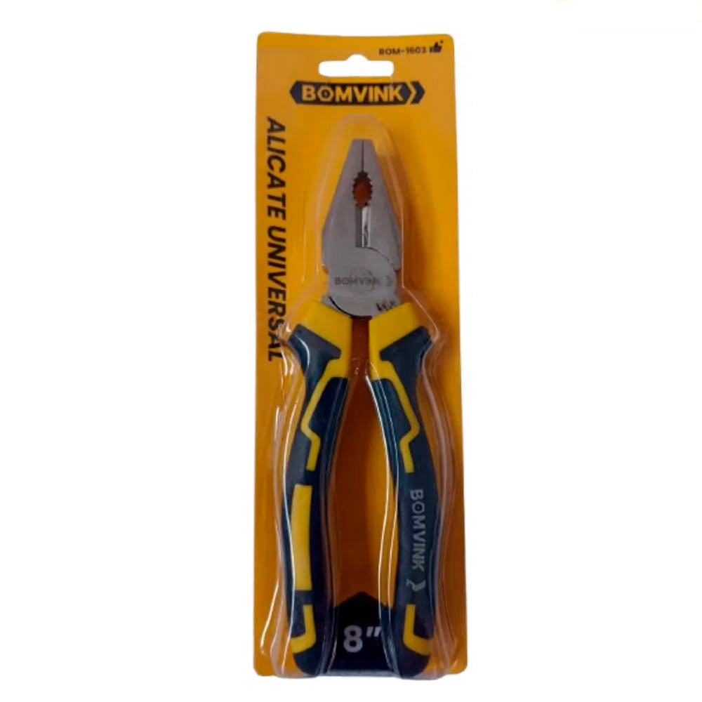 Alicate Universal Profissional 8'' BomVink - BOM-1603