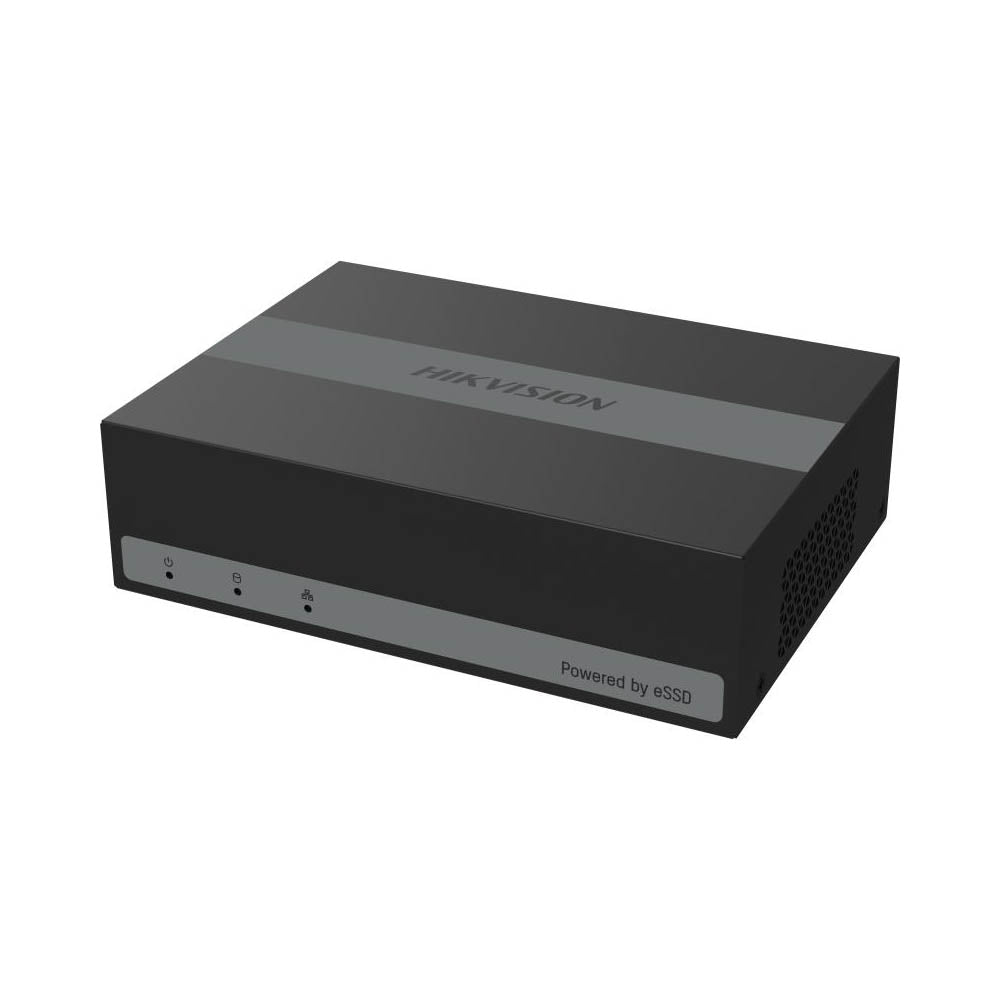 Gravador Digital DVR 4 Canais 2MP FHD C/ Ssd 300Gb Hikvision - DS-E04HGHI-B