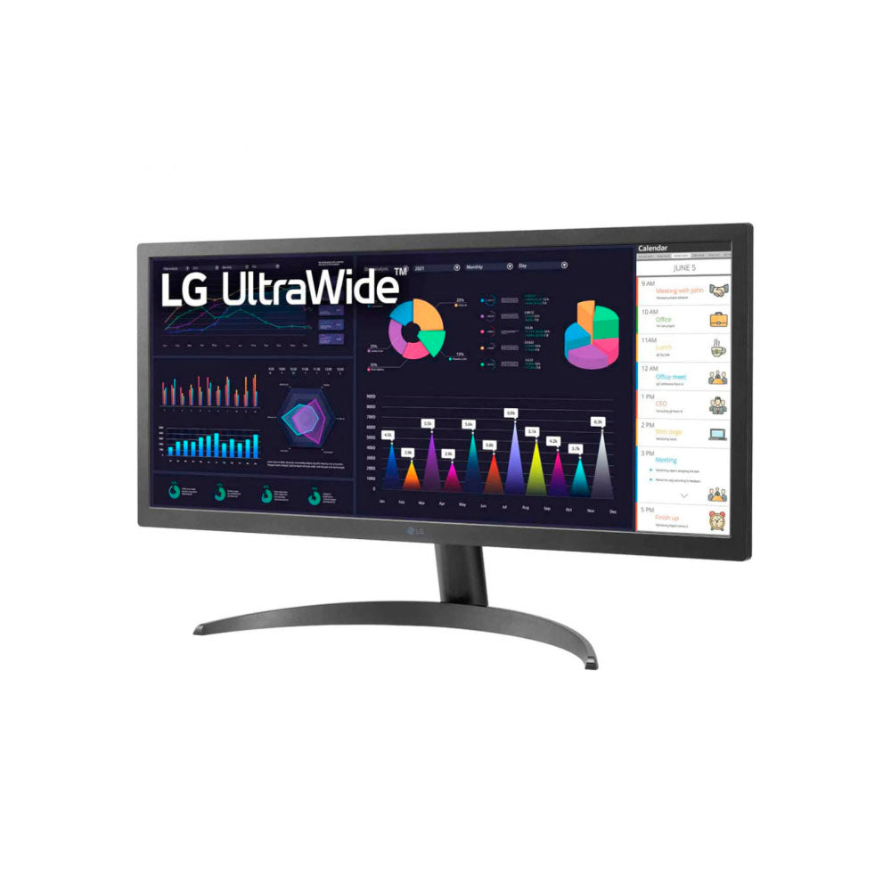 Monitor Led 26 Pols LG 2560 x 1080 Ultrawide IPS Full Hd Hdmi - 26WQ500-B.AWZM
