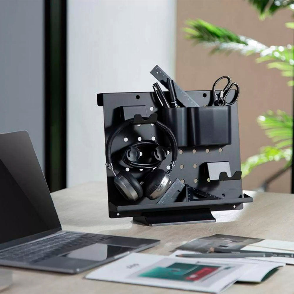 Suporte Organizador de Mesa Customizável Preto PCYes - SO-DA06P Truedata