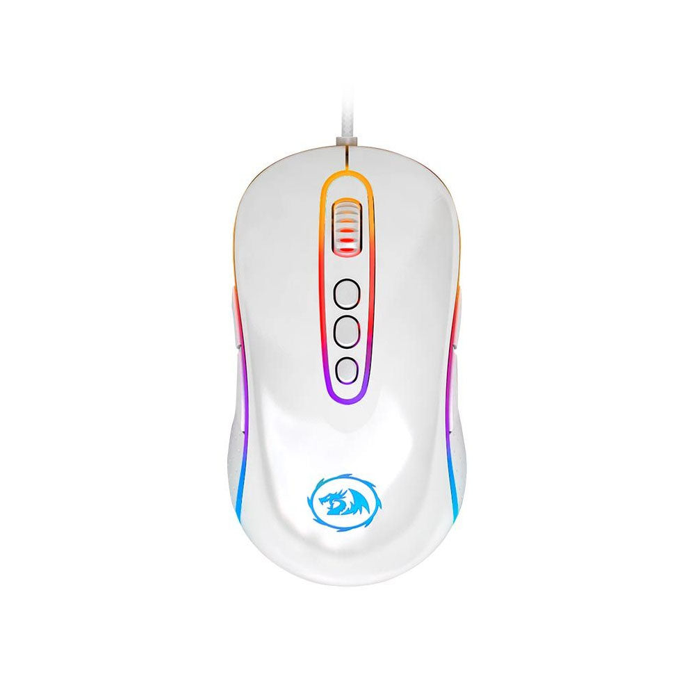 Mouse Gamer Redragon Phoenix 2 Lunar Branco RGB - M702W-1