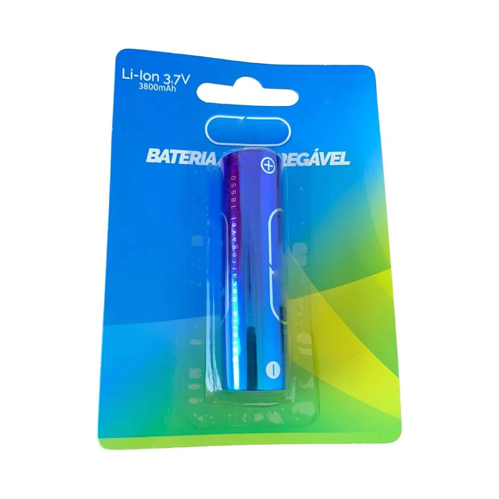 Bateria Recarregável Knup 3.7v 3800Mah - KP-18650 Truedata