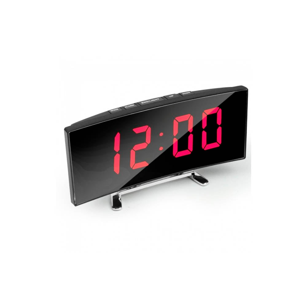 Relogio De Mesa / Parede Espelhado Led Digital - DT-6507