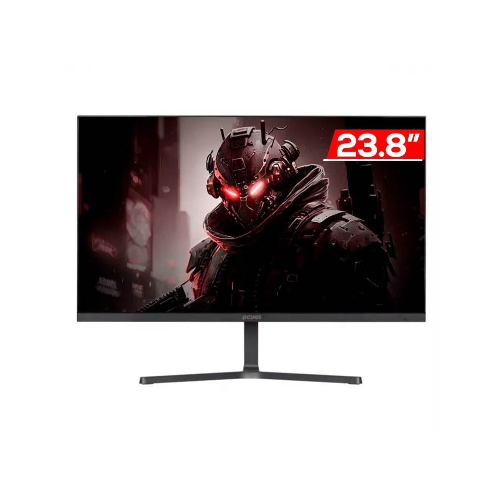 Monitor Gamer Led 23,8" Pols PCYes Quartzo Q10 Black Full HD 75Hz 5Ms Hdmi VGA Preto - PMG238FD75
