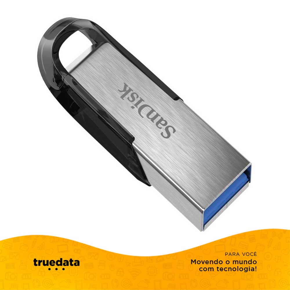 Pen Drive 32gb 3.0 SanDisk Ultra Flair - SDCZ73-032G-G46 Truedata