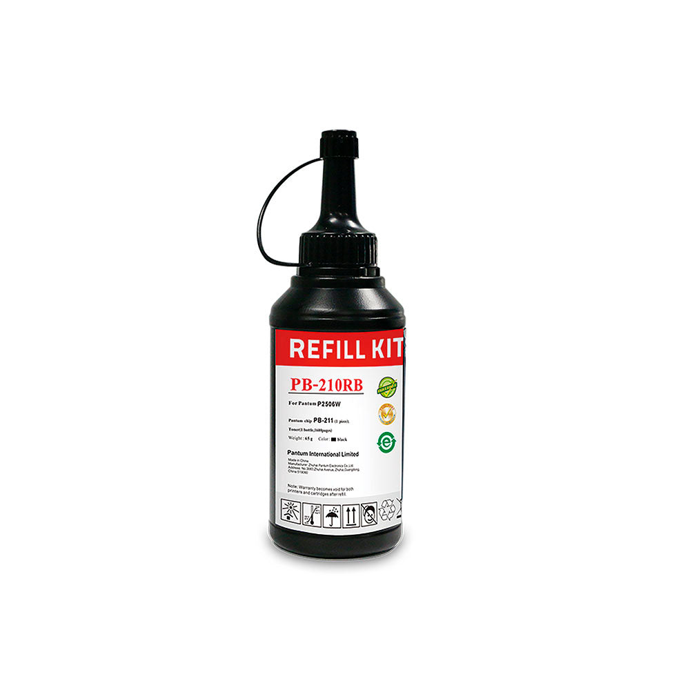 Refil P/ Toner Recarregável Elgin Pantum PB-210RB - Para P2500/ M6500/M6550/M6600n Truedata