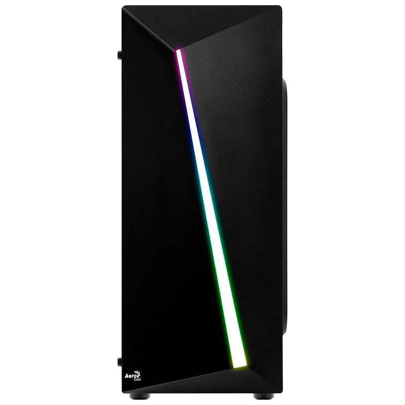 Gabinete Gamer Aerocool Mid Tower Rgb Shard Com lateral acrílico - Pn 67989 Truedata