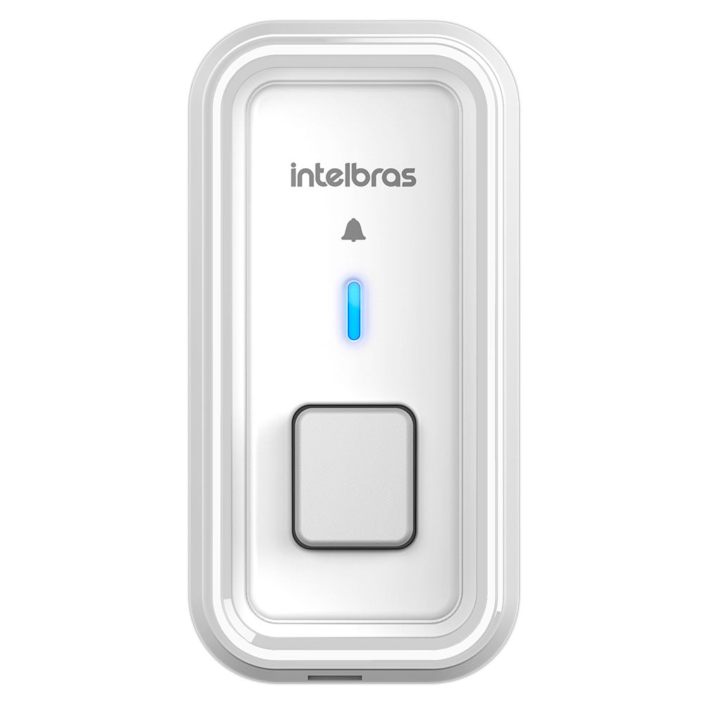 Campainha Sem Fio Com Bateria Intelbras Cib 101 Branca - 4522001
