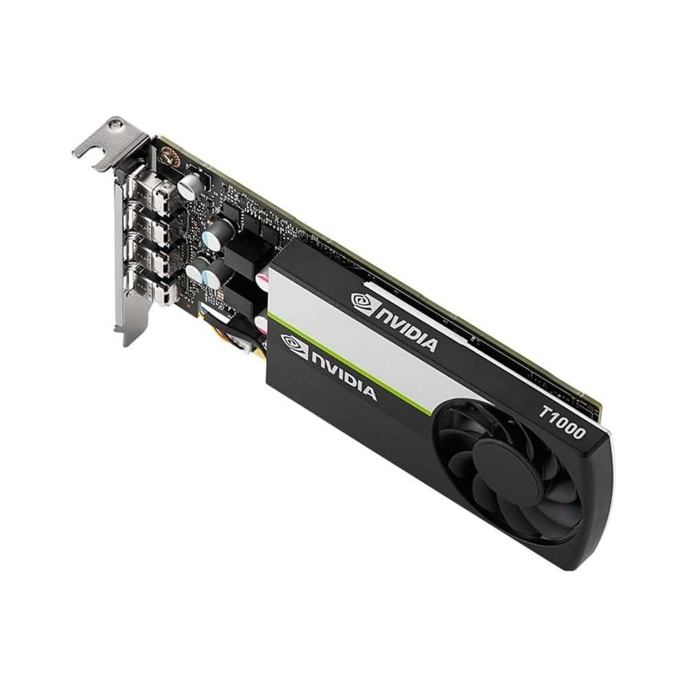 Placa De Video 4gb Quadro Turing T1000 Gddr6 NVidia 128bits 4x Mini DisplayPort - VCNT1000-PB