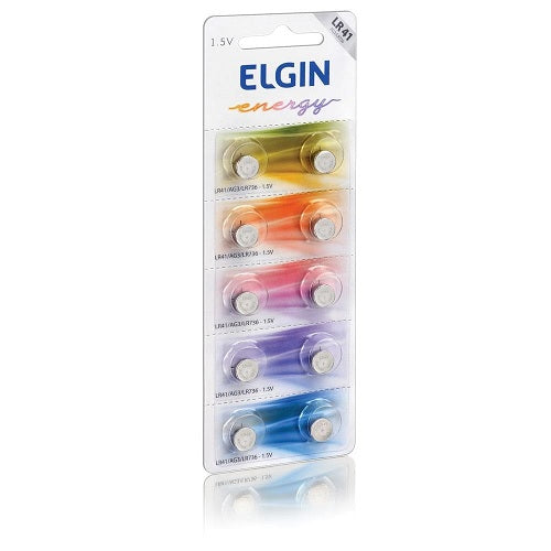Bateria Alcalina 1,5v LR41 C/2 Elgin - 82261