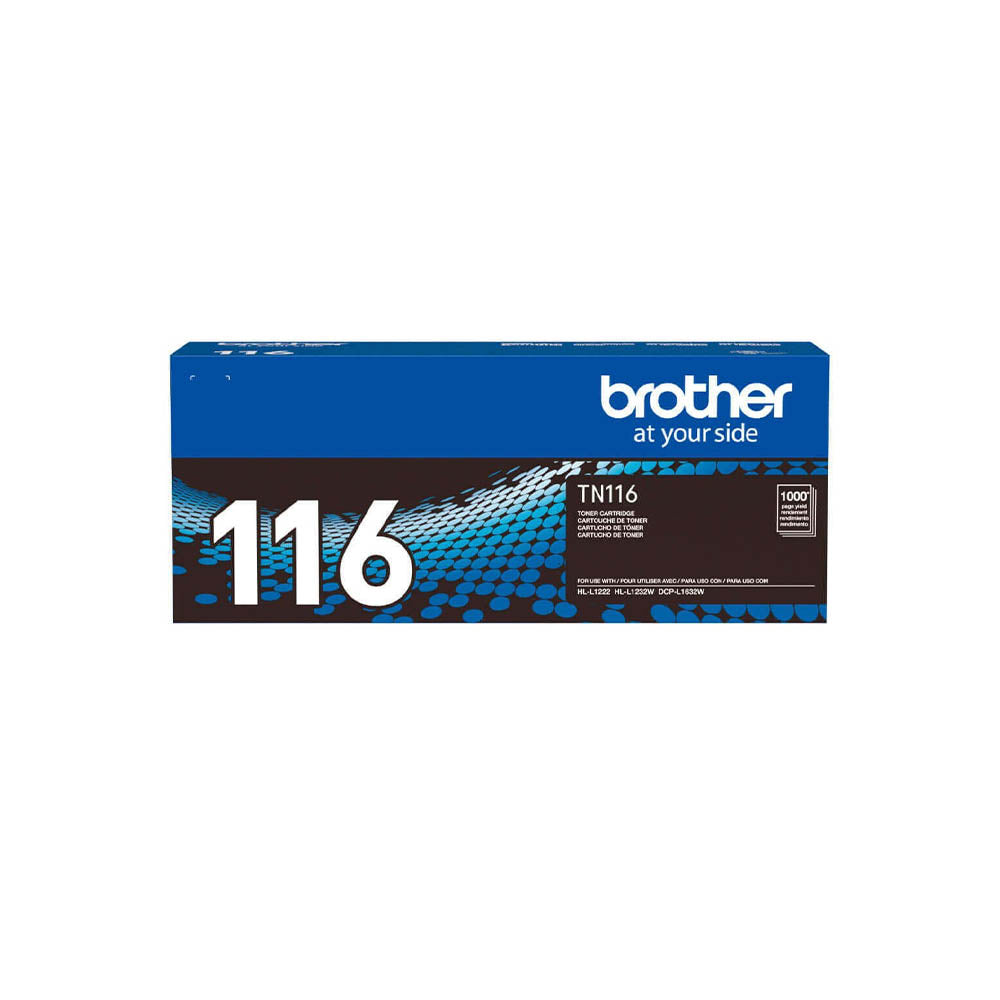 Toner Brother Preto TN116Br P/ HL-L1212 / HL-L1232 / DCP-L1632W Truedata