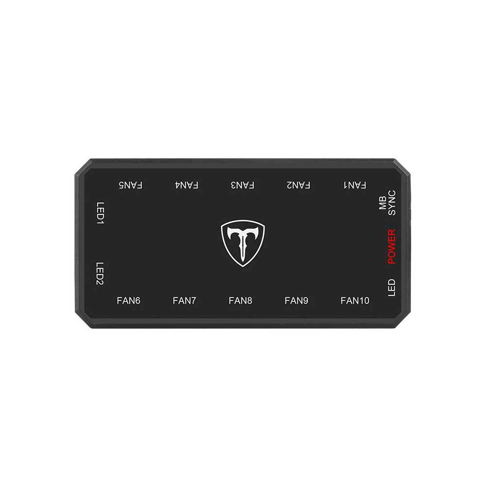 Controlador de Fans T-Dagger RGB Preto 06 Pinos - T-TGFC414