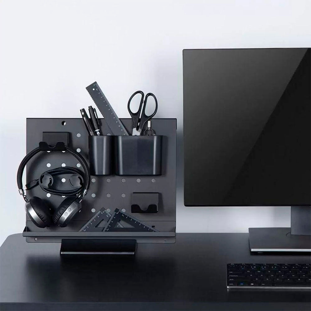 Suporte Organizador de Mesa Customizável Preto PCYes - SO-DA06P Truedata