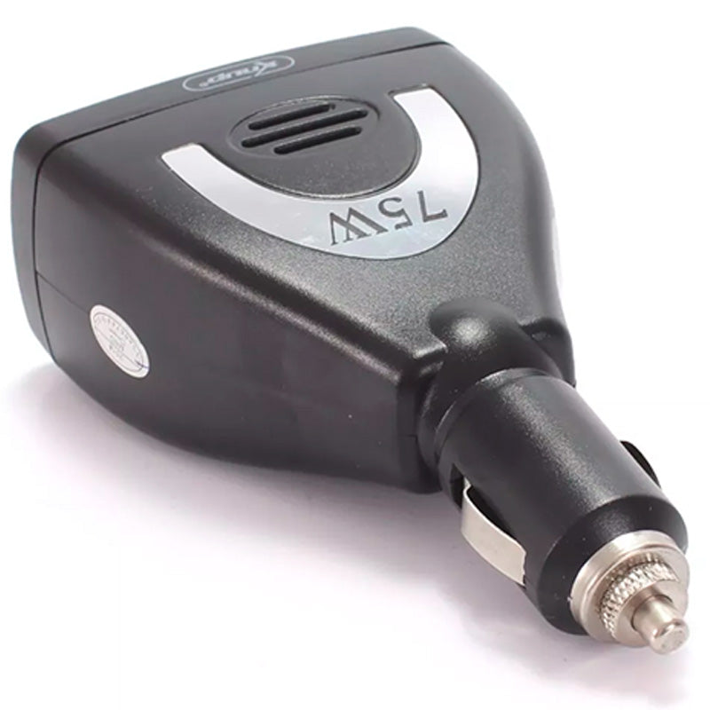 Carregador Inversor 12v Para 110v Veicular 75w Knup Kp-552 Saida Ac E Usb