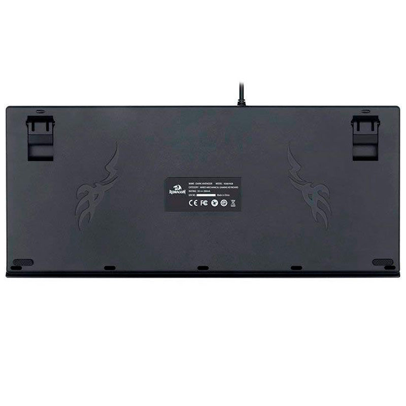 Teclado Gamer Mecanico Redragon Dark Avenger RGB - K568RGB-2 (Switch Red)