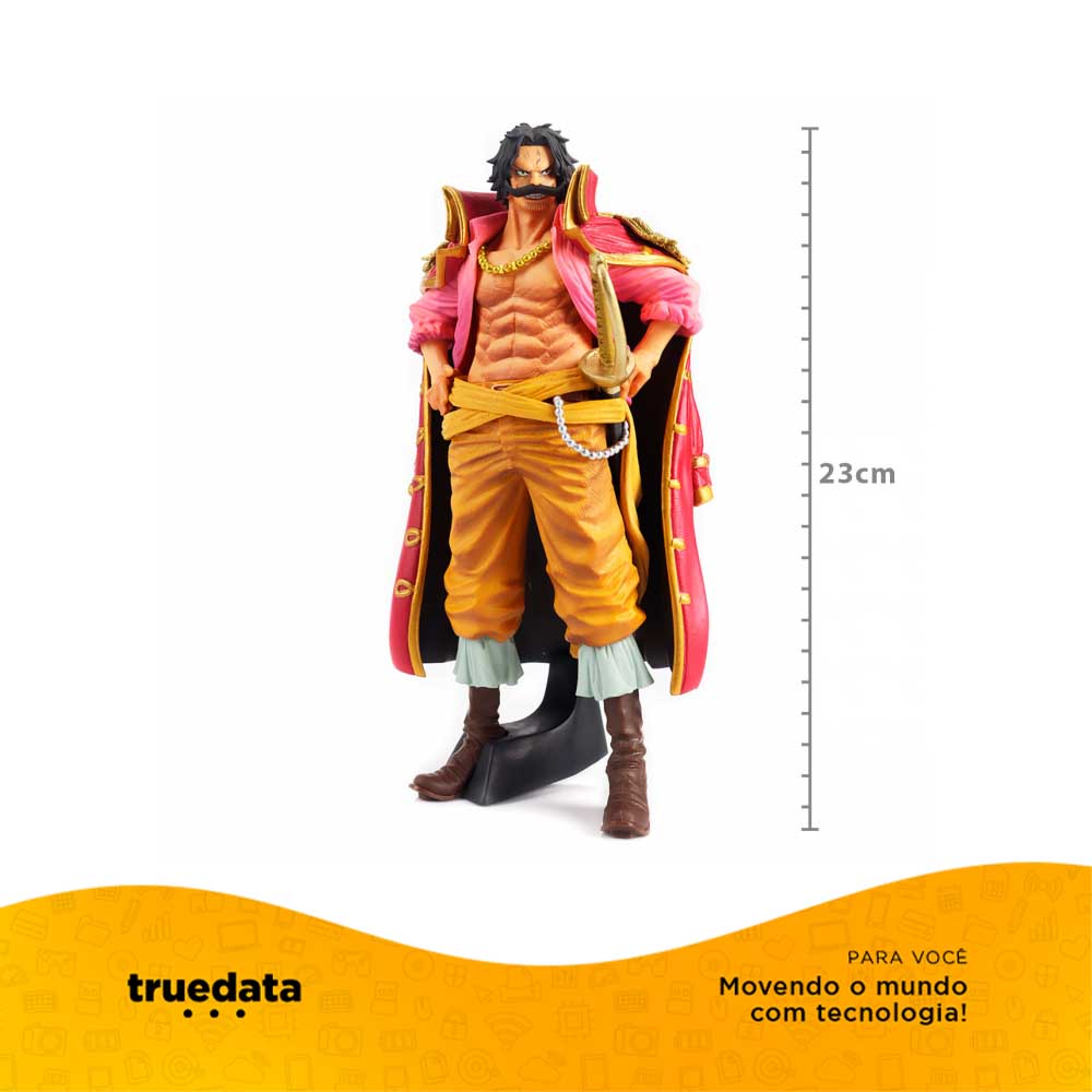 Action Figure One Piece - Gol D. Roger - Rei dos Piratas - 56515