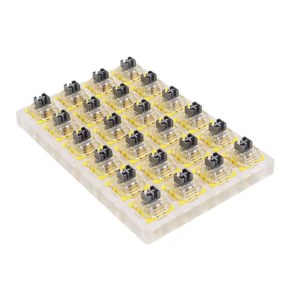 Kit Com 24 Switches Para Teclado Mecanico Redragon Linear Bullet S - A113S - Truedata