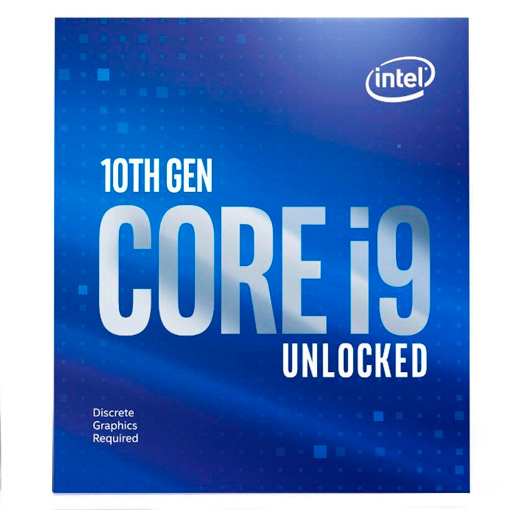 Processador Intel Core I9-10900KF 5.3Ghz 20mb 10a Geraçao Lga 1200 S/ Placa Gráfica e Sem Cooler - BX8070110900KF