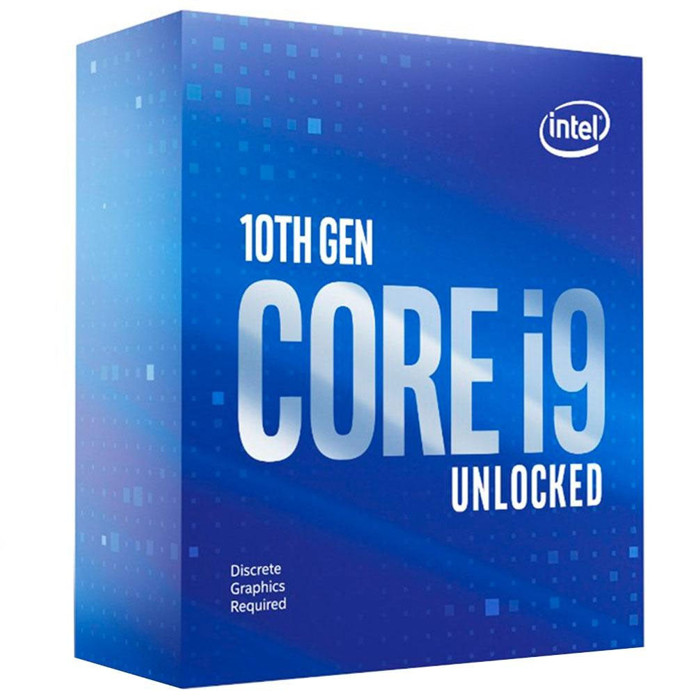 Processador Intel Core I9-10900KF 5.3Ghz 20mb 10a Geraçao Lga 1200 S/ Placa Gráfica e Sem Cooler - BX8070110900KF