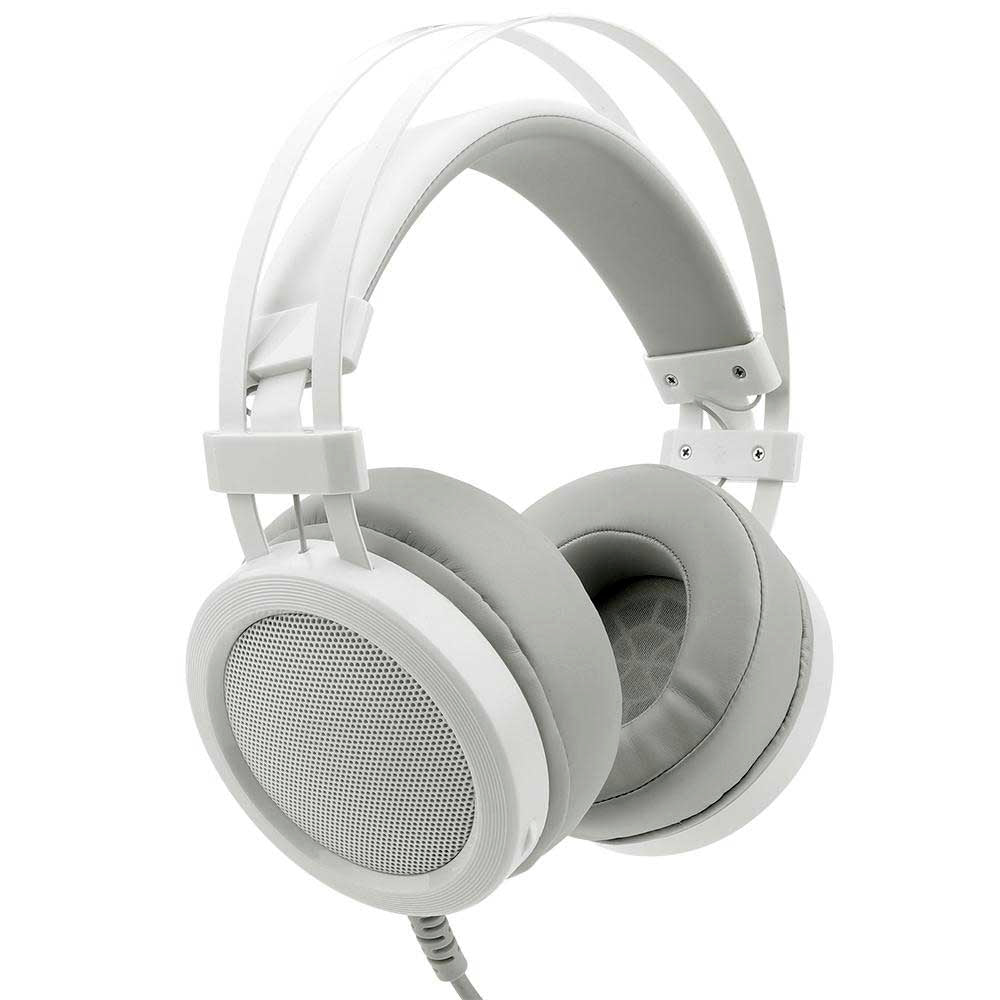 Headset Gamer Redragon Scylla Lunar White P2 Branco - H901W