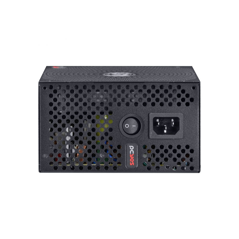 Fonte Real Atx 500w Electro V2 Series 80 Plus White PCYes Pfc Ativo - ELV2WHPTO500W