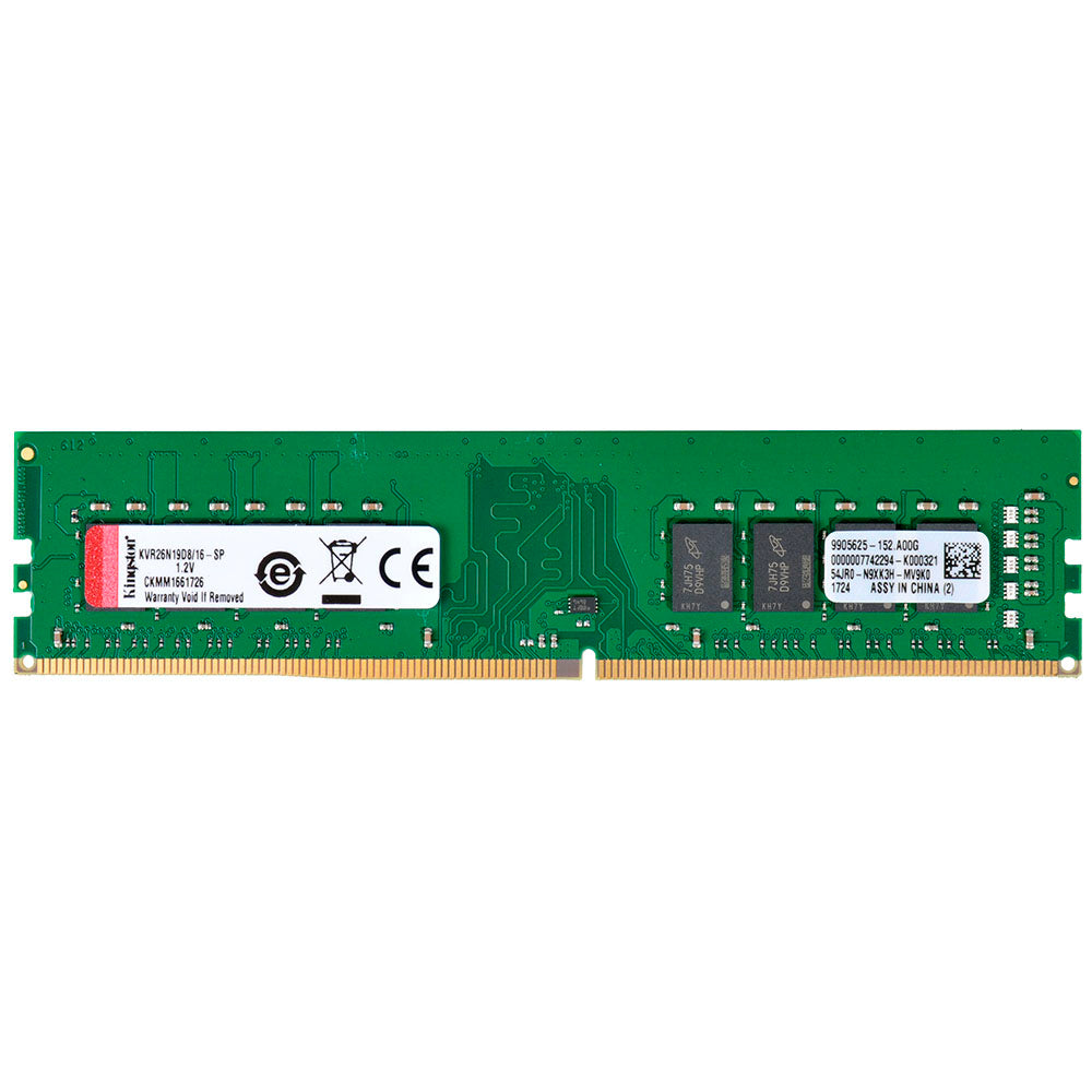 Memoria Ddr4 16gb 2666mhz Kingston - KVR26N19D8/16