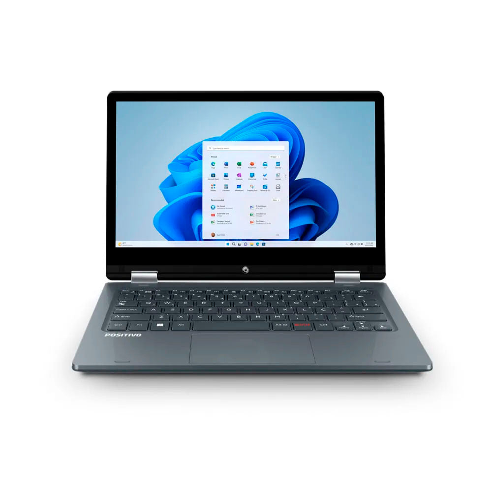 Notebook Positivo Duo C4128BP-1 Celeron Dual Core 4gb 128gb Mmc Win11 Pro 11.6 Pols Touch Screen Prata - 3601667