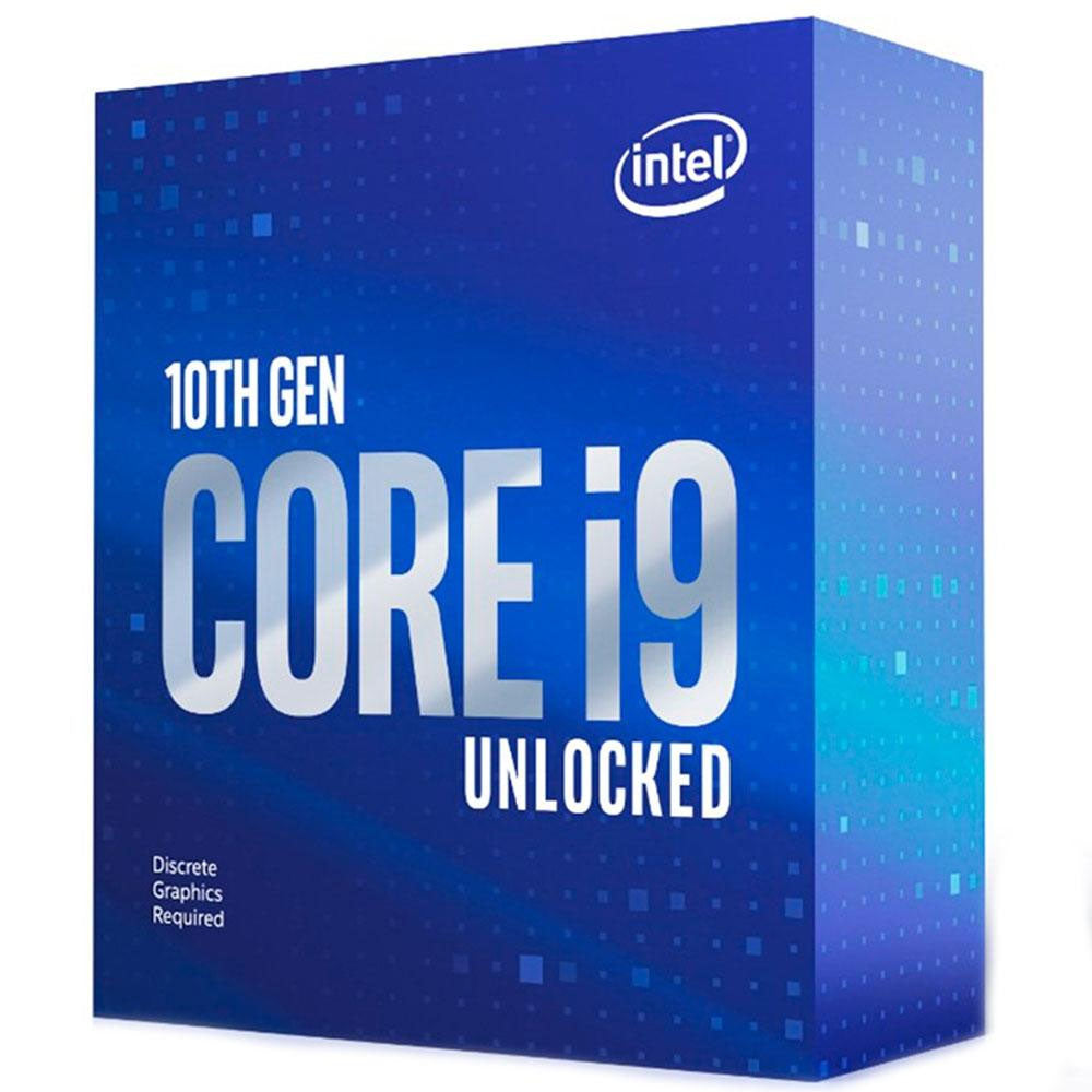 Processador Intel Core I9-10900KF 5.3Ghz 20mb 10a Geraçao Lga 1200 S/ Placa Gráfica e Sem Cooler - BX8070110900KF