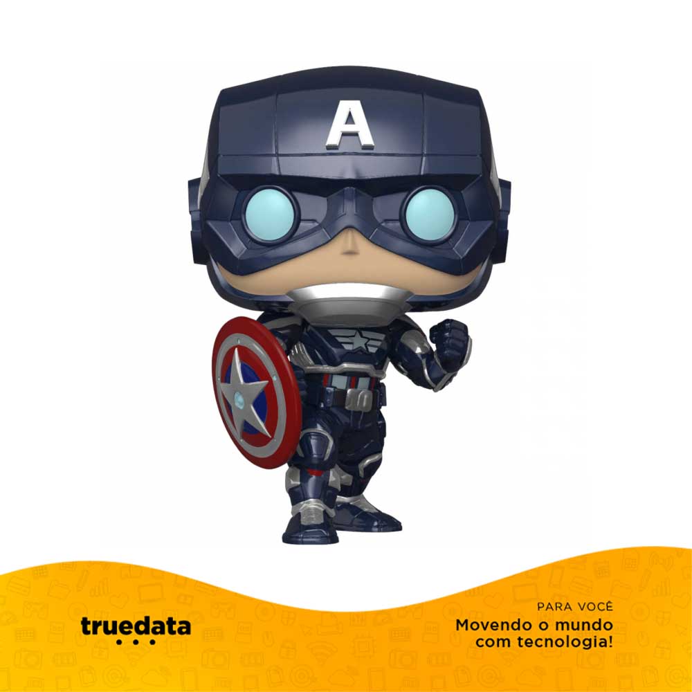Funko Pop Avengers Gamerverse - Capitao America - Stark Te - 35217