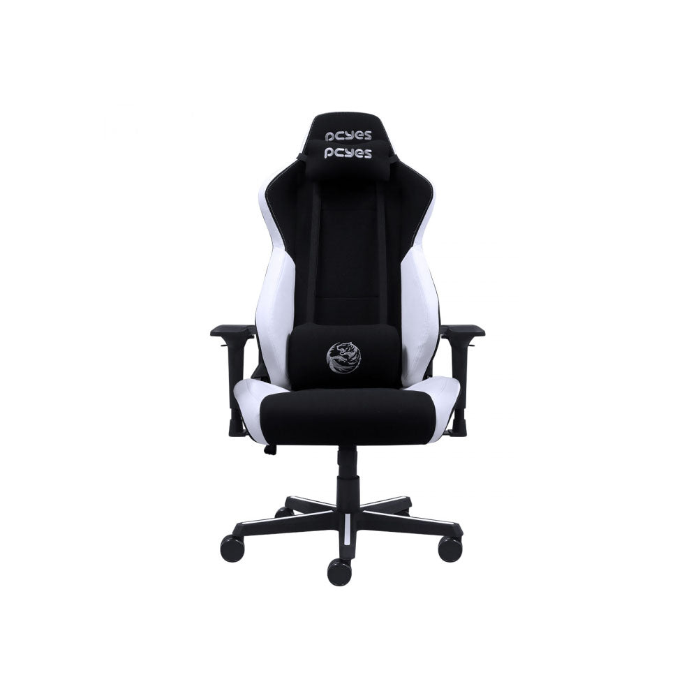 Cadeira Gamer PCYes Mad Racer V8 Turbo Branca / Preta V8TBMADBC - 33440