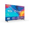 Smart TV Led TCL 55" 4K UHD Wi-fi USB HDMI Google TV Bivlt Preta - 55P635