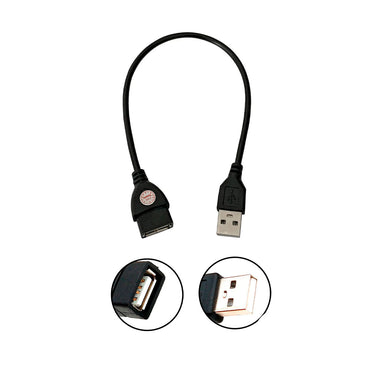 Cabo Extensor Usb 2.0 A Macho X A Femea Tomate 30Cm - MCB-020