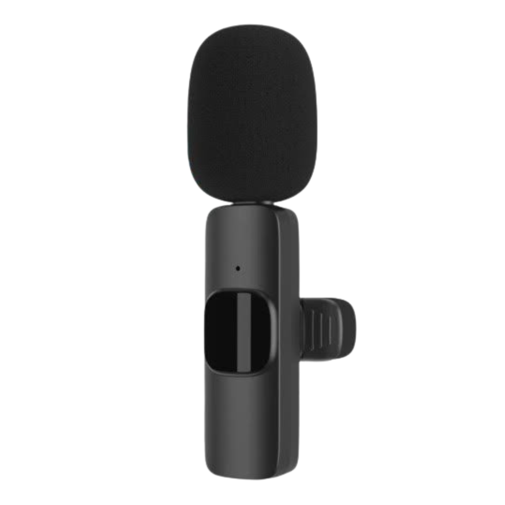 Microfone Sem Fio C/ 2 Microfones Wireless Lapela Tipo C K9