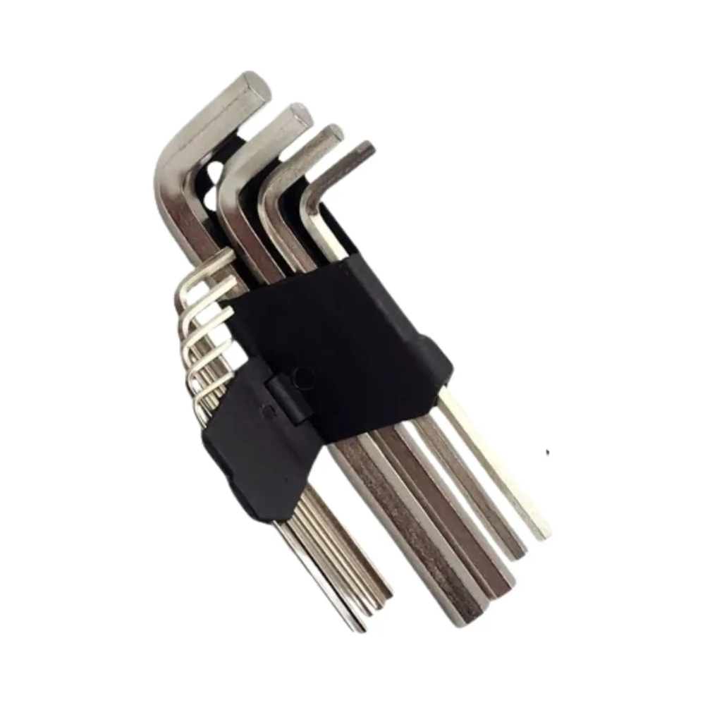 Kit de Chaves Hexagonais Allen Tatnad com 9 Peças - 71181