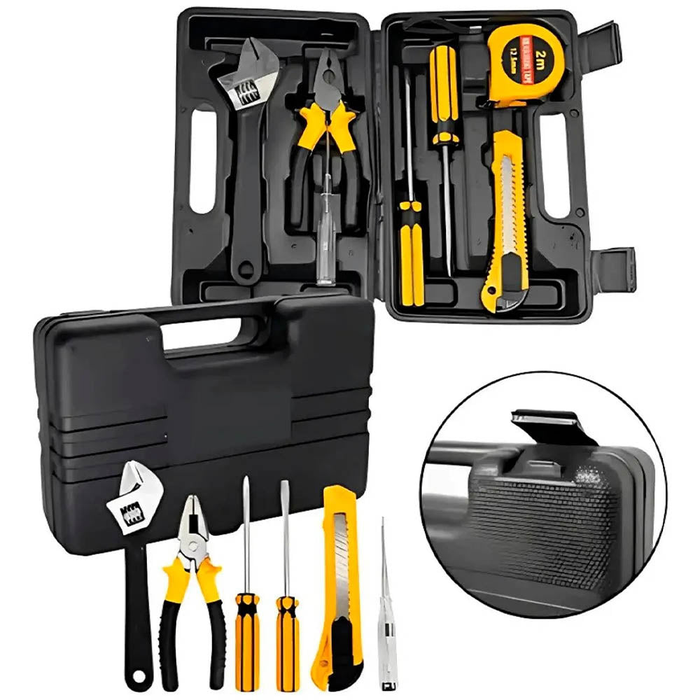 Kit de Ferramentas Basicas 7 Peças C/ Maleta Bomvink - BOM - 3901