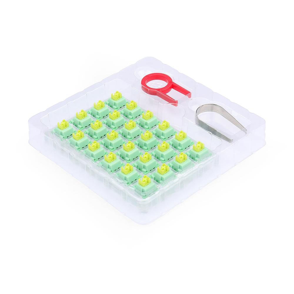 Kit Com 24 Switches Para Teclado Mecanico Redragon Bullet QT - A113QT