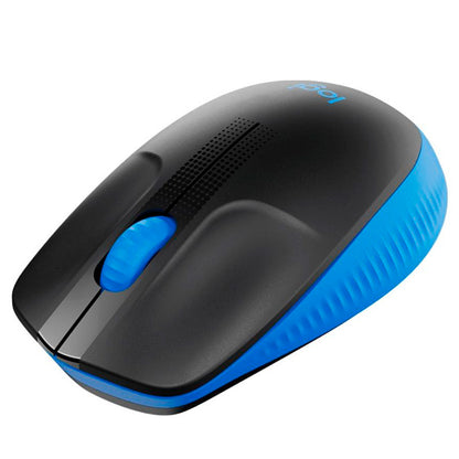 Mouse Sem Fio Logitech M190 Azul / Preto - 910-005903