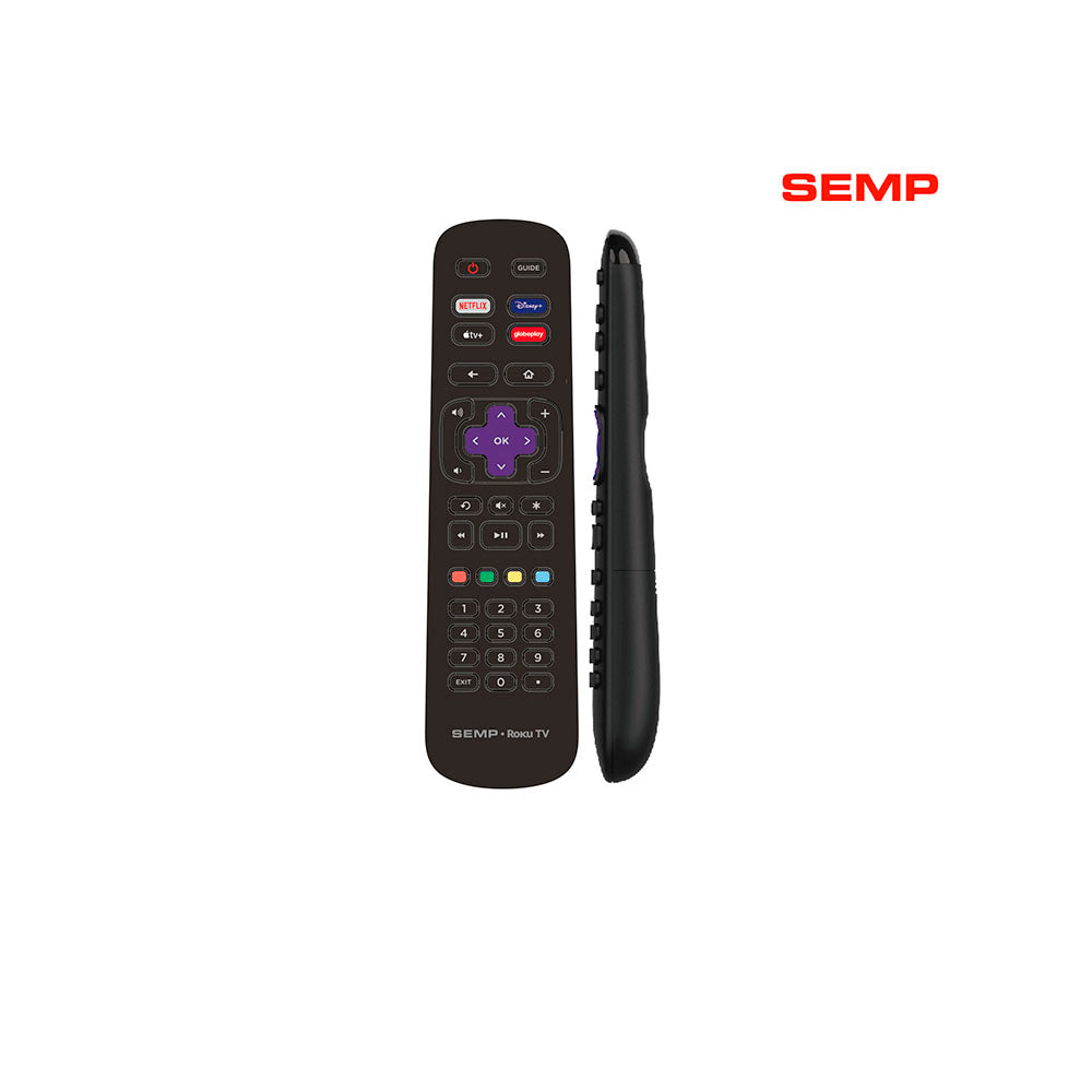 Smart TV Led Semp 55" 4K UHD Wi-fi USB HDMI Roku TV - 55RK8600