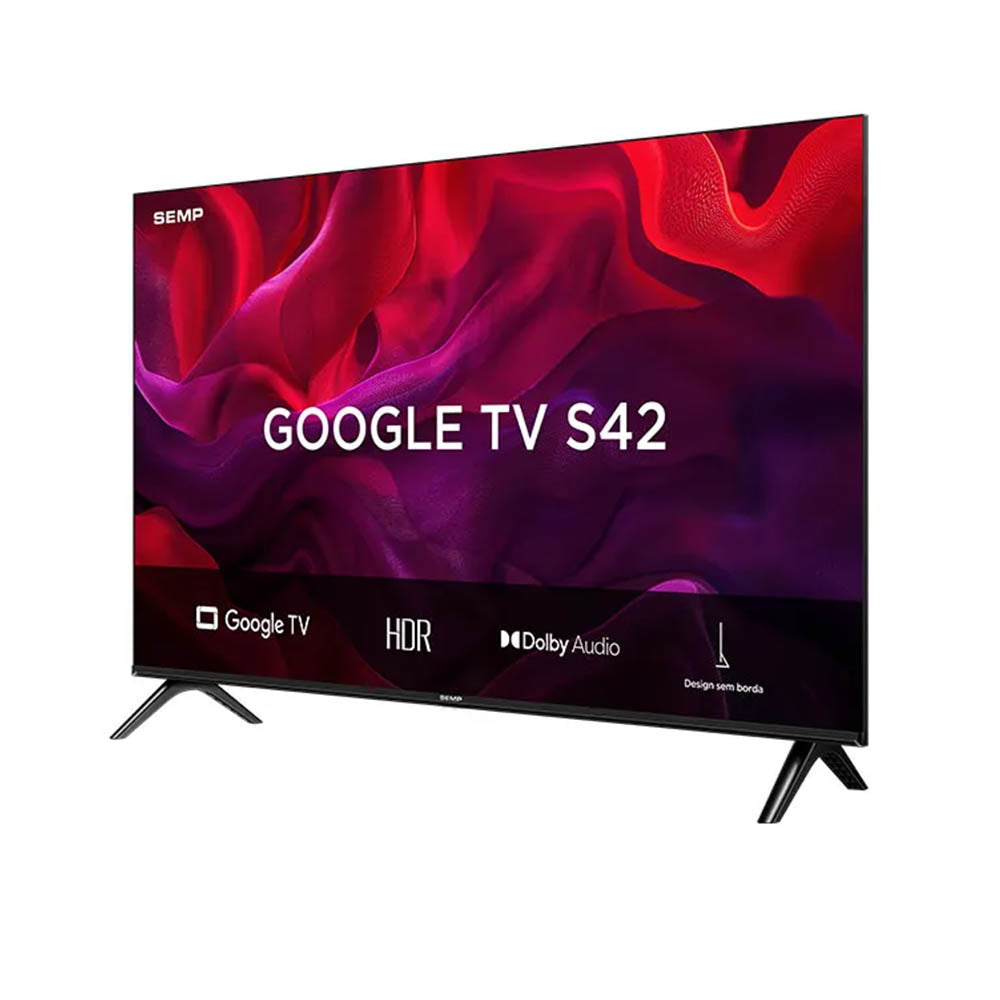 Smart TV Led Semp 32" HD Wi-fi USB HDMI Google TV - 32S42
