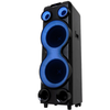 Caixa De Som Bluetooth Polyvox Torre Amplificada 2500W TWS  Led Preta - XT-2212T