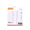 Cabo de Dados aGold Usb Tipo C Macho 60W 2 Metros 15 Pro Max - CB-105